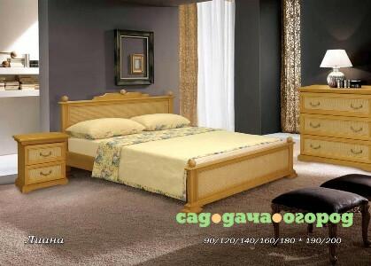 Фото Деревянная кровать "Лиана"