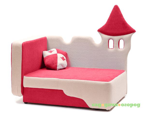 Фото Детский диван Бордовый замок
