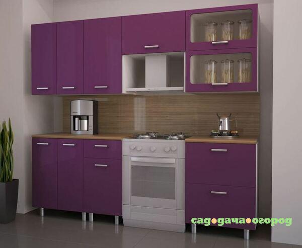 Фото Кухонный гарнитур Венеция-Фиолет 1500