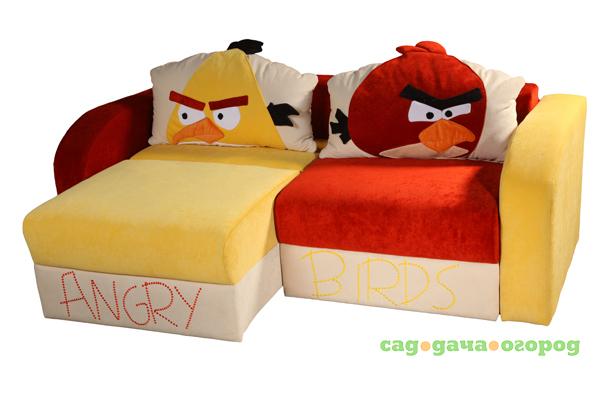 Фото Детский диван Angry Birds