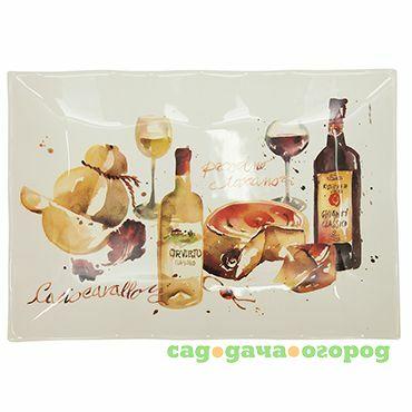 Фото Блюдо прямоугольное Secret De Maison Вина (New Wines Rectangular platter) REC36ON