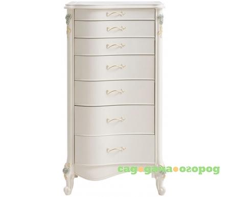 Фото Luisa MK-5002-WG с шестью ящиками белый с золотом