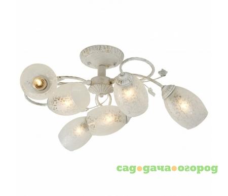 Фото IDLamp Julia 874/6PF-Whitepatina