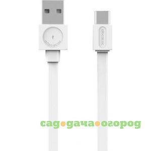 Фото Кабель allocacoc usbcable usb-c basic white 10453wt/usbcbc