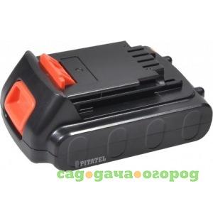 Фото Аккумуляторная батарея для black&decker (2 ач, 20 в, li-ion) pitatel tsb-015-bd20-20l