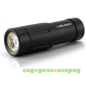 Фото Фонарь яркий луч l-300 enot cree xp-g2 300 лм, 2 режима, аккумулятор 16340 650 mah, встр. зу 4606400105961