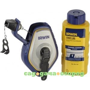 Фото Разметочный шнур (30м) с синим мелом (116 г) irwin speedlinepro 10507682