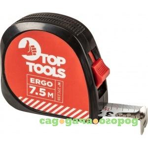 Фото Рулетка, стальная лента 7,5 м x 25 мм top tools 27c238