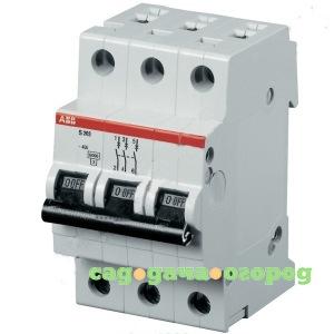 Фото Автоматический модульный выключатель abb 3п c s203 6ка 63а 2cds253001r0634