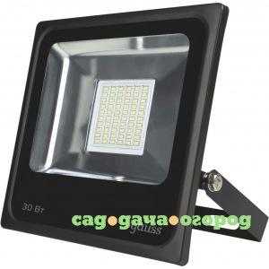 Фото Светодиодный прожектор gauss led 30w cob 613100330