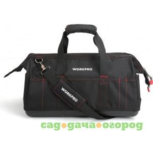 Фото Сумка для инструмента с пластиковым дном workpro 20”, 31 карман w081105