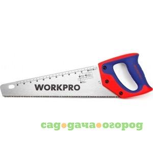 Фото Ручная пила 560 мм с трехсторонней заточкой зуба 7tp workpro w016035