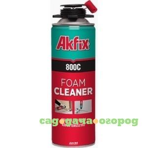 Фото Очиститель-смывка монтажной пены akfix 800c, 500 мл xa050