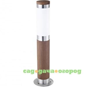 Фото Садовый светильник столб stelo wood duwi 24112 6, 50см, металл+дерево