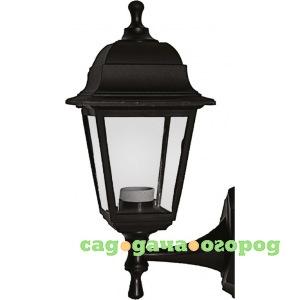 Фото Садово-парковый светильник duwi basis бра вверх/вниз 380 мм, 60w, черный, прозрачное, пластик 24135 5