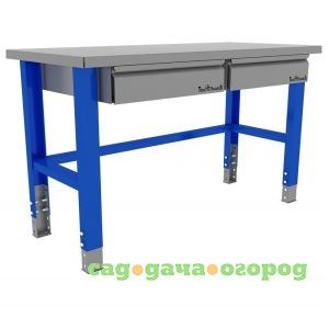 Фото Промышленный металлический стол 1500 мм верстакофф proffi 115002