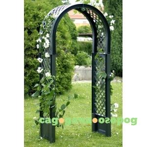 Фото Садовая арка с штырями для установки khw 37903