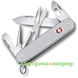 Фото Швейцарский нож серебристый victorinox pioneer alox 0.8231.26