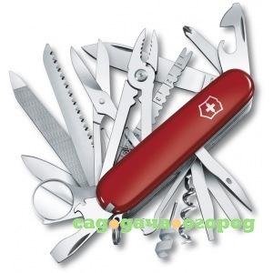 Фото Швейцарский нож красный victorinox swisschamp 1.6795