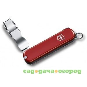 Фото Красный нож 65 мм 4 функции victorinox classic nail clip 582 0.6453