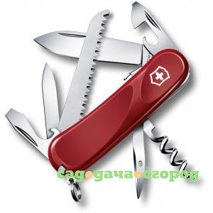 Фото Красный нож 85 мм 14 функций victorinox evolution s13 2.3813.se