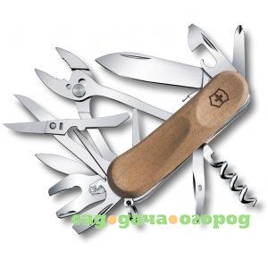 Фото Нож 85 мм 19 функций дерево victorinox evowood s557 2.5221.s63