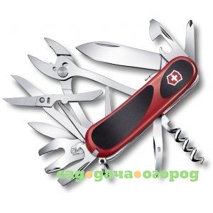 Фото Красный нож 85 мм 21 функция victorinox evogrip s557 2.5223.sc