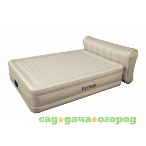 Фото Надувная кровать со спинкой и встроенным электронасосом bestway essence fortech 229х152х79см 69019 bw