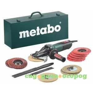 Фото Угловая шлифмашина metabo wevf 10-125 quick inox set 613080500