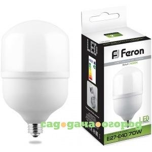 Фото Светодиодная лампа 70w 230v e40 4000k feron lb-65 25822