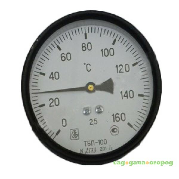 Фото Термометр биметаллический ТБП10050T-(0-160)С ЗТТП (РБ)
