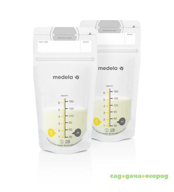 Фото Набор одноразовых пакетов Medela для хранения грудного молока 50 шт.