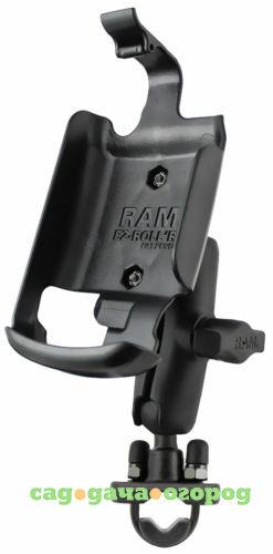 Фото RAM-B-149Z-GA46U – мотоциклетное крепление RAM mounts для Garmin Montana 600-680T. Муфта 95мм