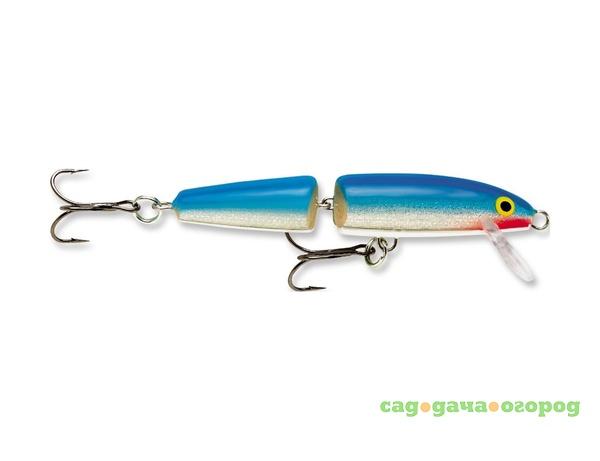 Фото Воблер плавающий Rapala Jointed J11-B (1,2м-2,4м, 11 см 9 гр)