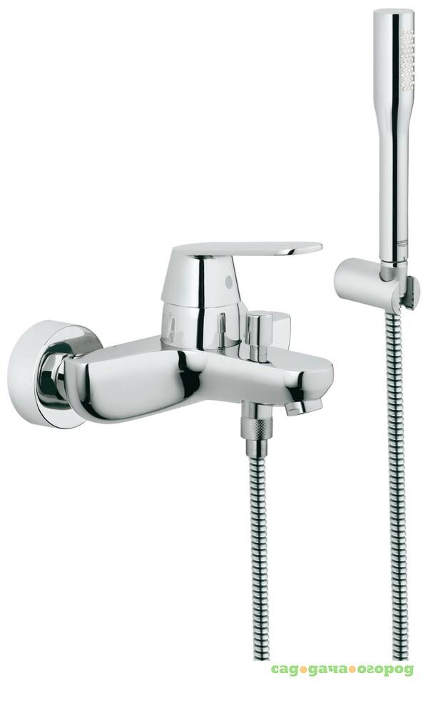 Фото Смеситель для ванны Grohe Eurosmart Cosmopolitan с душевым гарнитуром 32832000