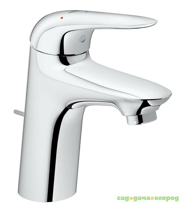 Фото Смеситель для раковины Grohe Eurostyle с донным клапаном 23709003