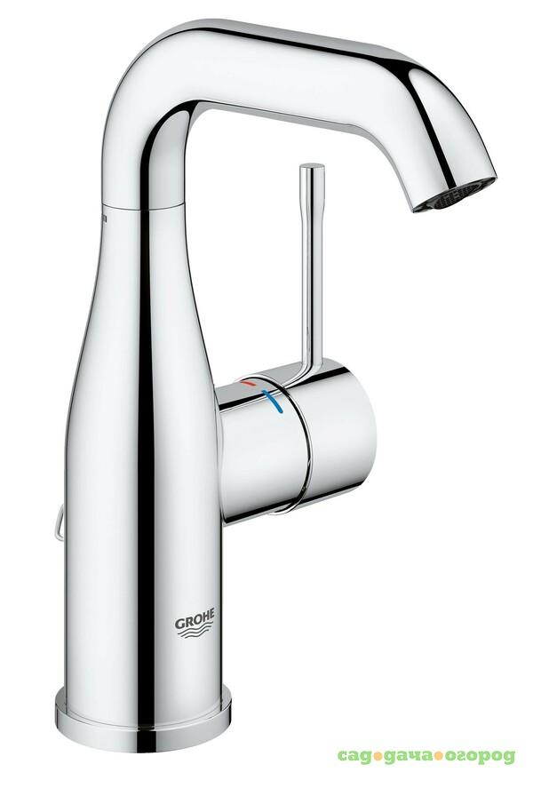 Фото Смеситель для раковины Grohe Essence+ с цепочкой и средним изливом 23480001