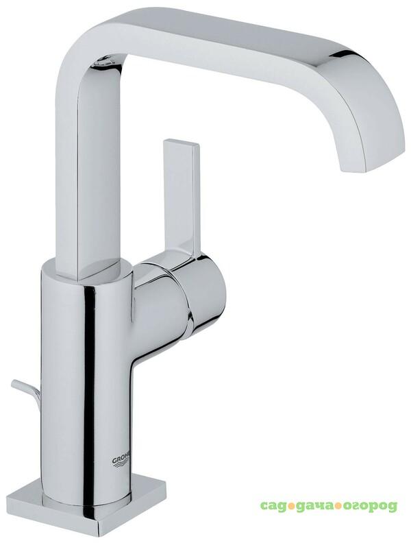 Фото Смеситель для раковины Grohe Allure с донным клапаном 32146000