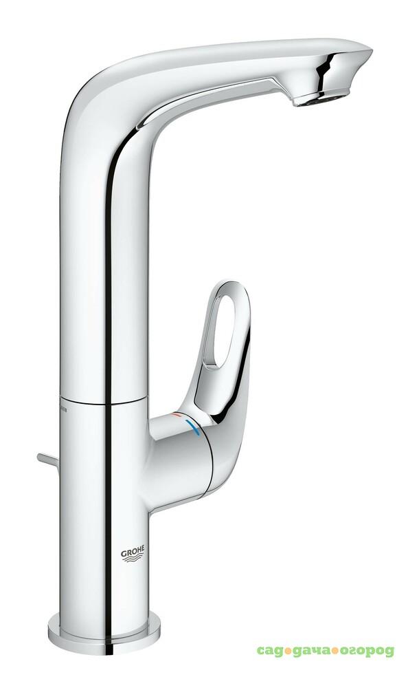 Фото Смеситель для раковины Grohe Eurostyle new с донным клапаном 23569003