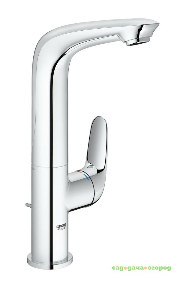 Фото Смеситель для раковины Grohe Eurostyle 2015 Solid с донным клапаном 23718003