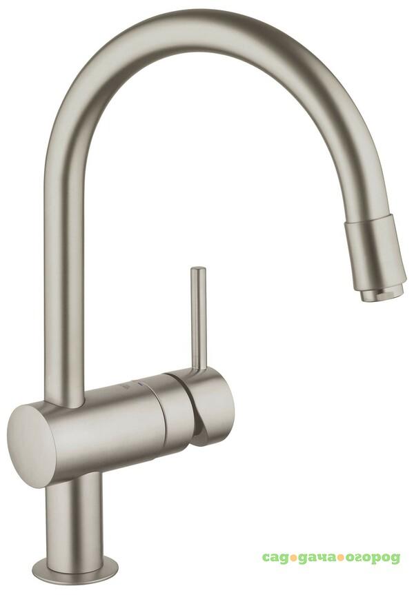 Фото Смеситель для кухни Grohe Minta с выдвижным изливом 32918DC0