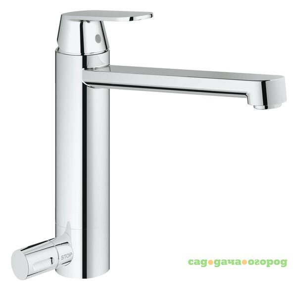 Фото Смеситель для кухни Grohe Eurosmart Cosmopolitan со встроенным запорным вентилем 30195000