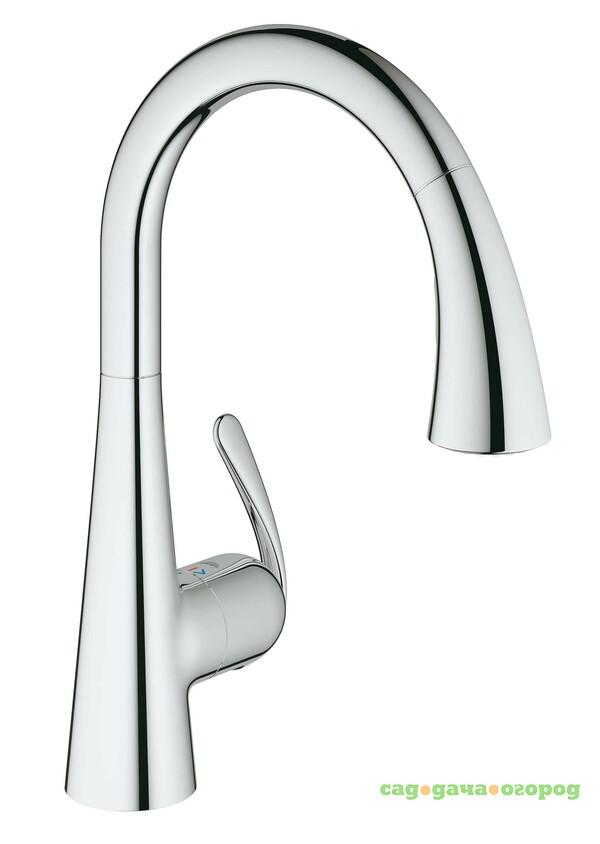 Фото Смеситель для кухни Grohe Zedra с профессиональной лейкой 32294001