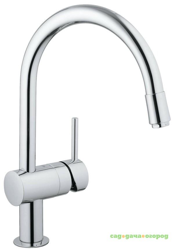 Фото Смеситель для кухни Grohe Minta с выдвижным C-изливом 32918000