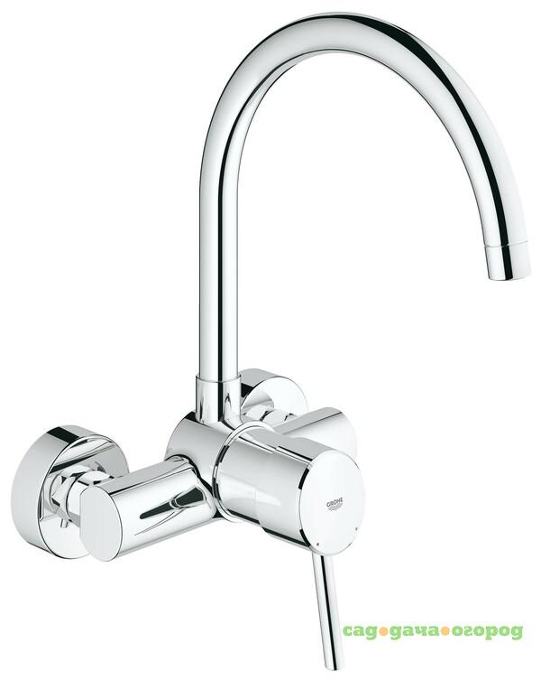 Фото Смеситель для кухни Grohe Concetto, настенный 32667001