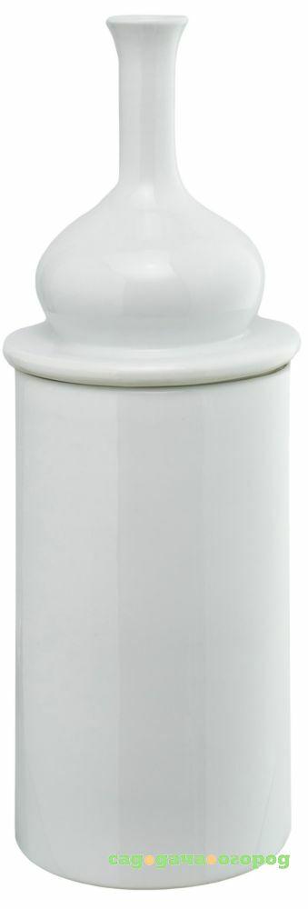 Фото Ваза настольная "Container Ceramic Milk White"