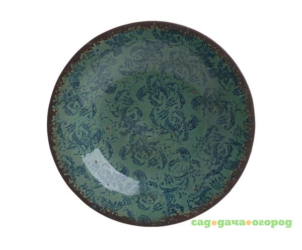 Фото Декоративная тарелка из керамики