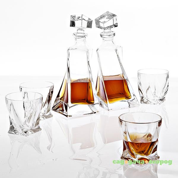 Фото Набор Eichholtz Decanter Sapphire Set of 6 для спиртного