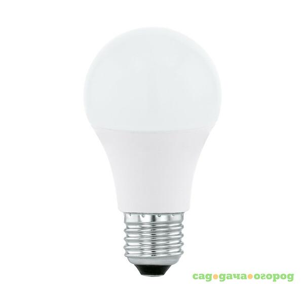 Фото Диммируемая светодиодная лампа Eglo Connect E27 9W (соответствует 90W) 806Lm 2700K-6500K + RGB 11586