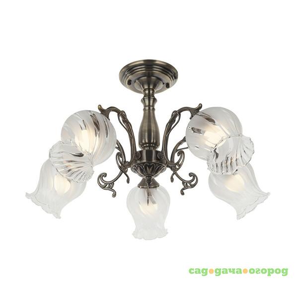 Фото IDLamp Dorotea 289/5PF-Oldbronze